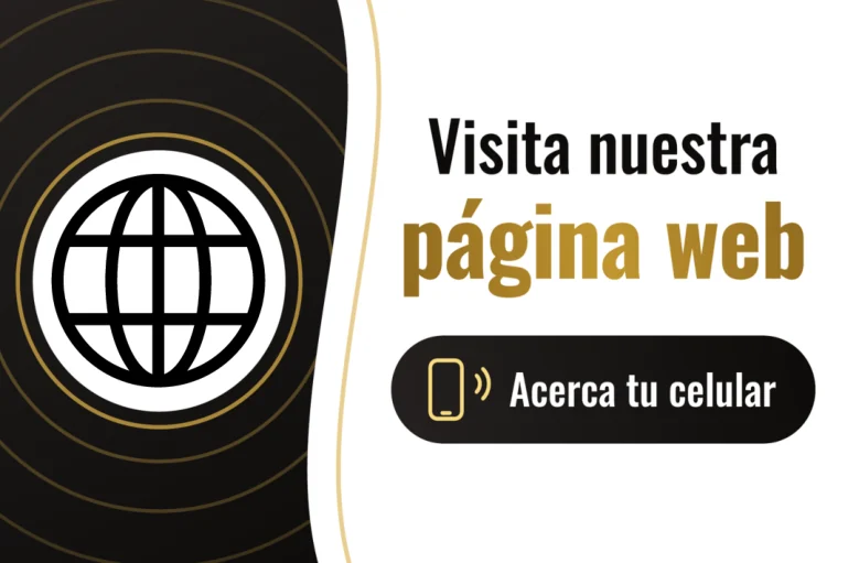 Tarjeta NFC «Visita nuestra página web»