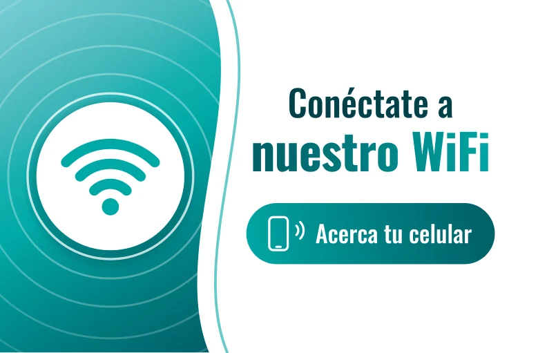 Tarjeta NFC «Conéctate a nuestro WiFi»